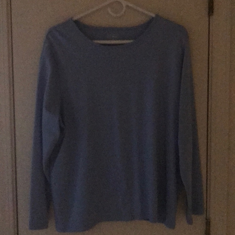 Powder blue long sleeves